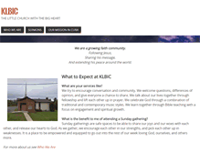 Tablet Screenshot of klbic.org